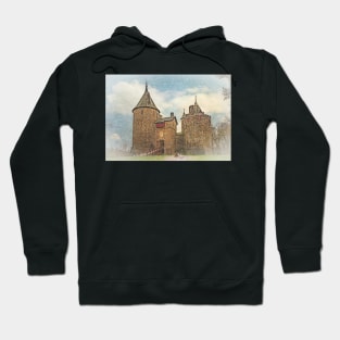 Castell Coch in Winter Hoodie